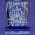 W71   $3.00

An image of the Gov. Palace is laser-cut into this Williamsburg, Virginia shot.