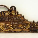KRW312                       $2.00

THE STATE OF VIRGINIA WITH SEAL, CARDINAL AND DOGWOOD