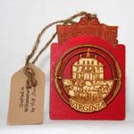 ORN-W25               $3.00

A LASER-CUT IMAGE OF THE GOV. PALACE ON A SQUARE BACK

