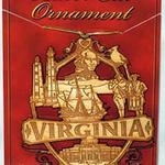 Designed and made in Williamsburg, Virginia, this ornament has iconic images of Virginia from the sea to the mountains. 

XM2044-VS09   $2.50
UPC7-84453-00346-6
