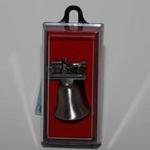 BL1011         $4.50

Finely detailed work tops this pewter bell.