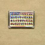 This magnet of the Presidents of the United states goes up to the 43rd President.

MG 334-009  $1.25