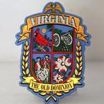 MGV306-1            $2.00

Virginia - The Old Dominion Flex Magnet. MADE IN THE USA

3 1/2" X 2 1/2" Blue Shield 


